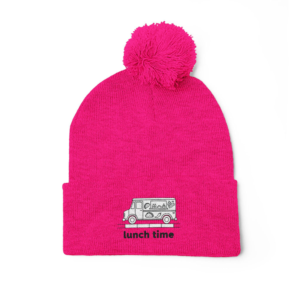 Lunch Time Pom Pom Beanie