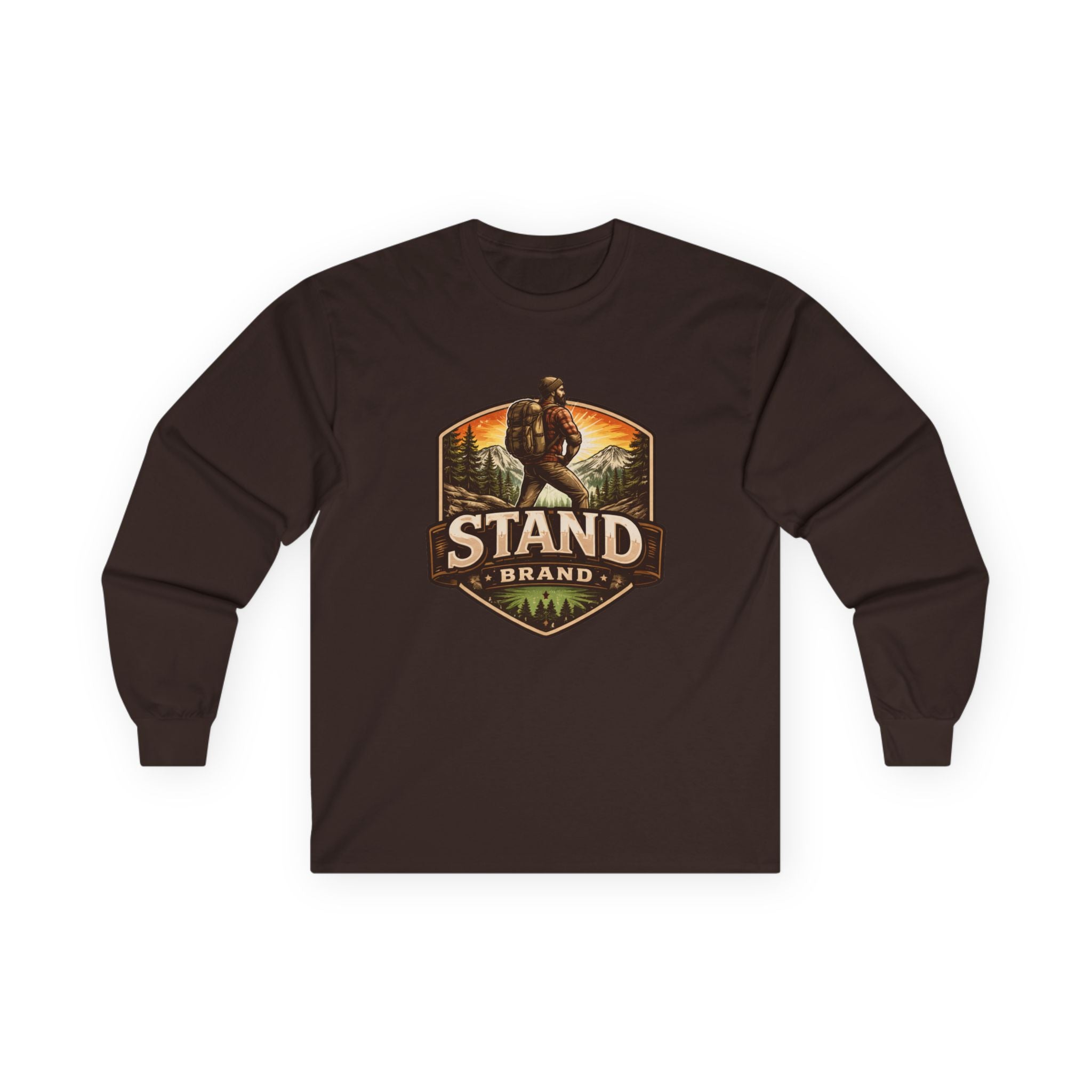 Hiker Logo Long Sleeve Tee