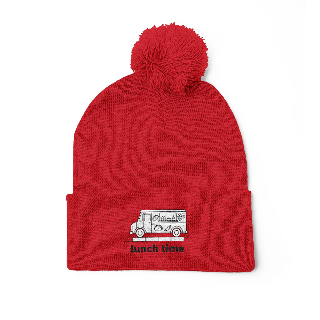 Lunch Time Pom Pom Beanie