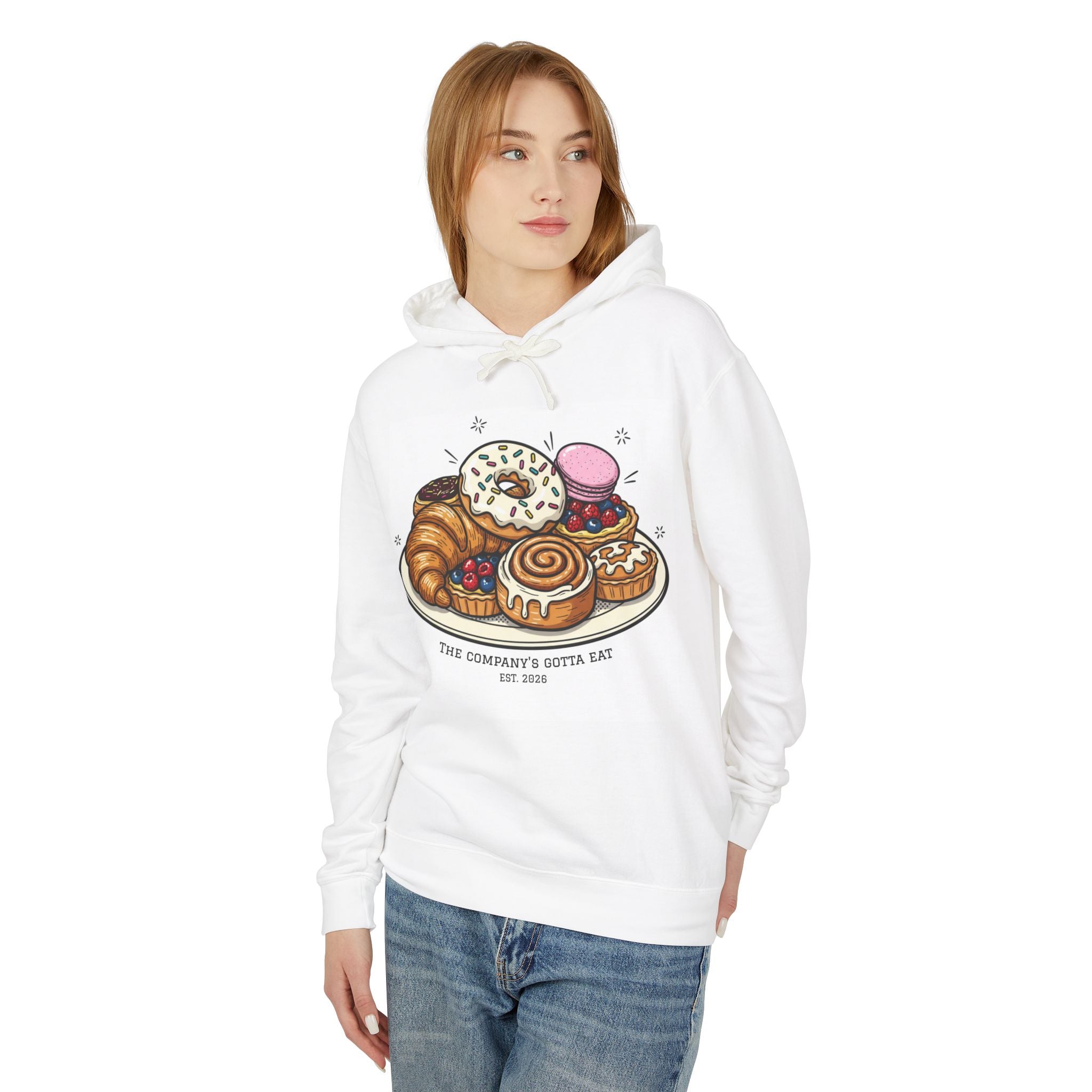Unisex Lightweight Hooded Sweatshirt