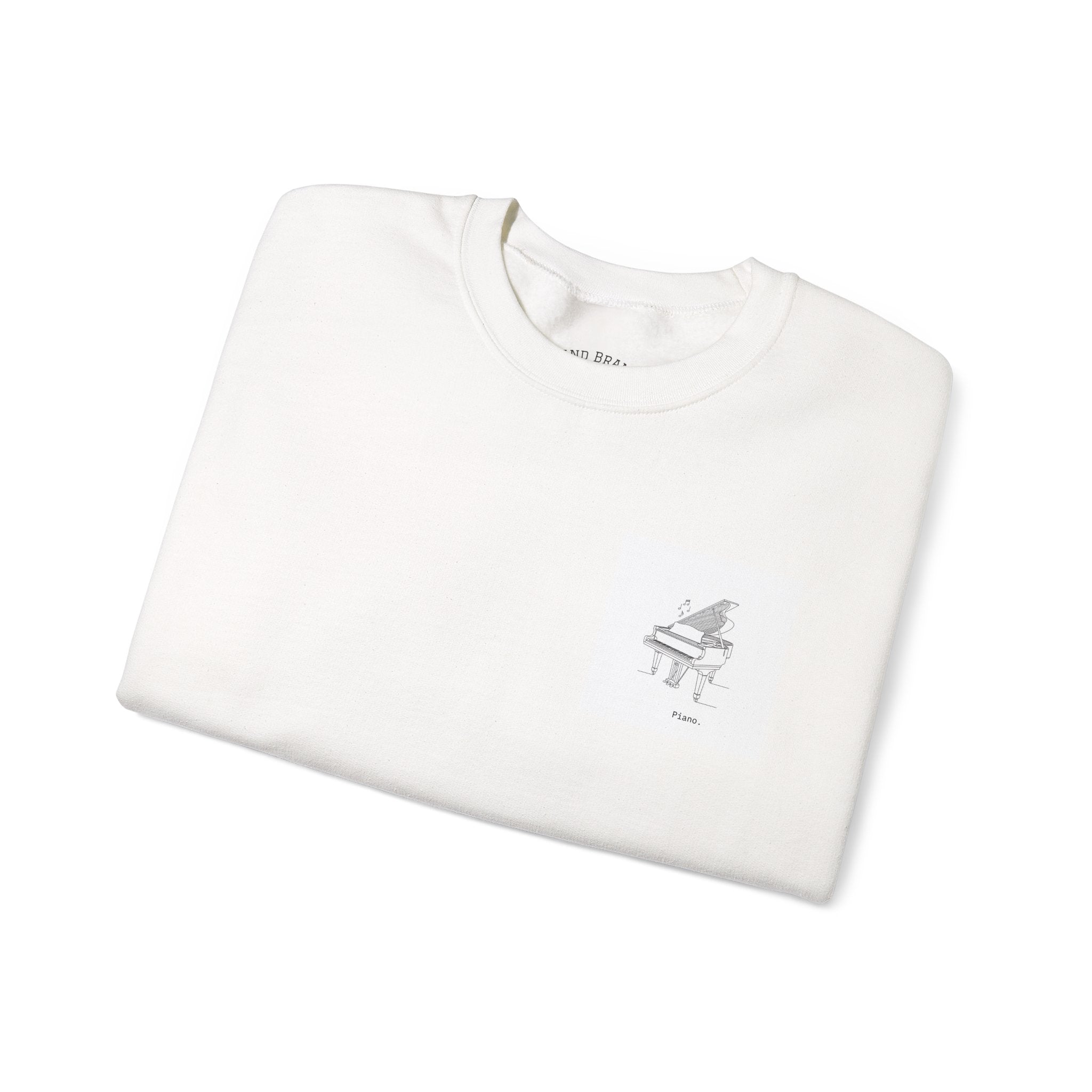 Piano. Crewneck Sweatshirt