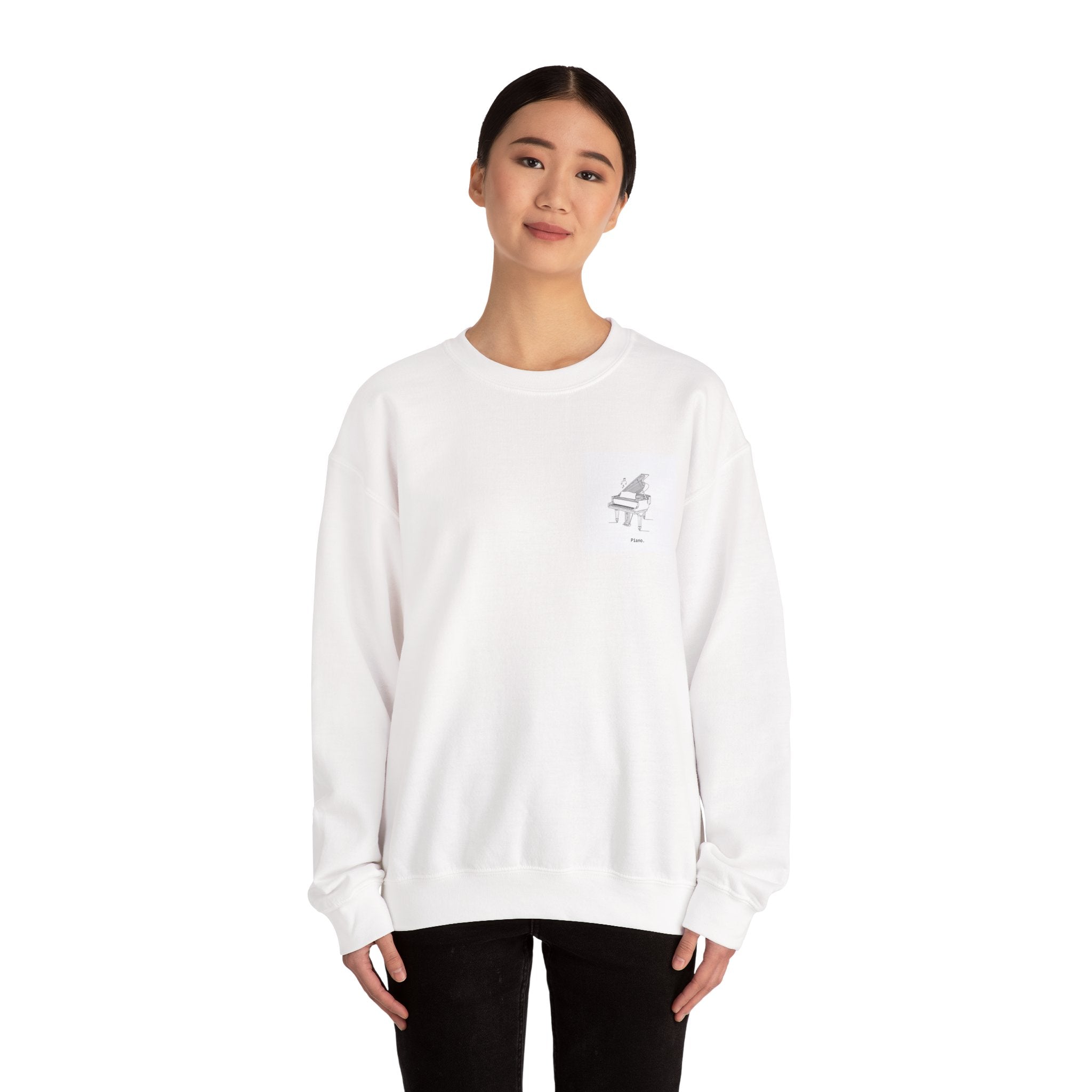Piano. Crewneck Sweatshirt
