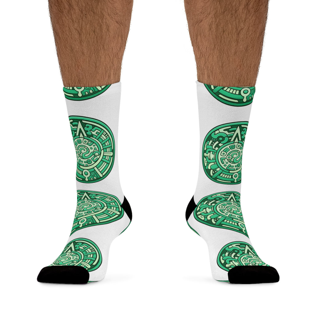 Mayan Recycled Poly Socks