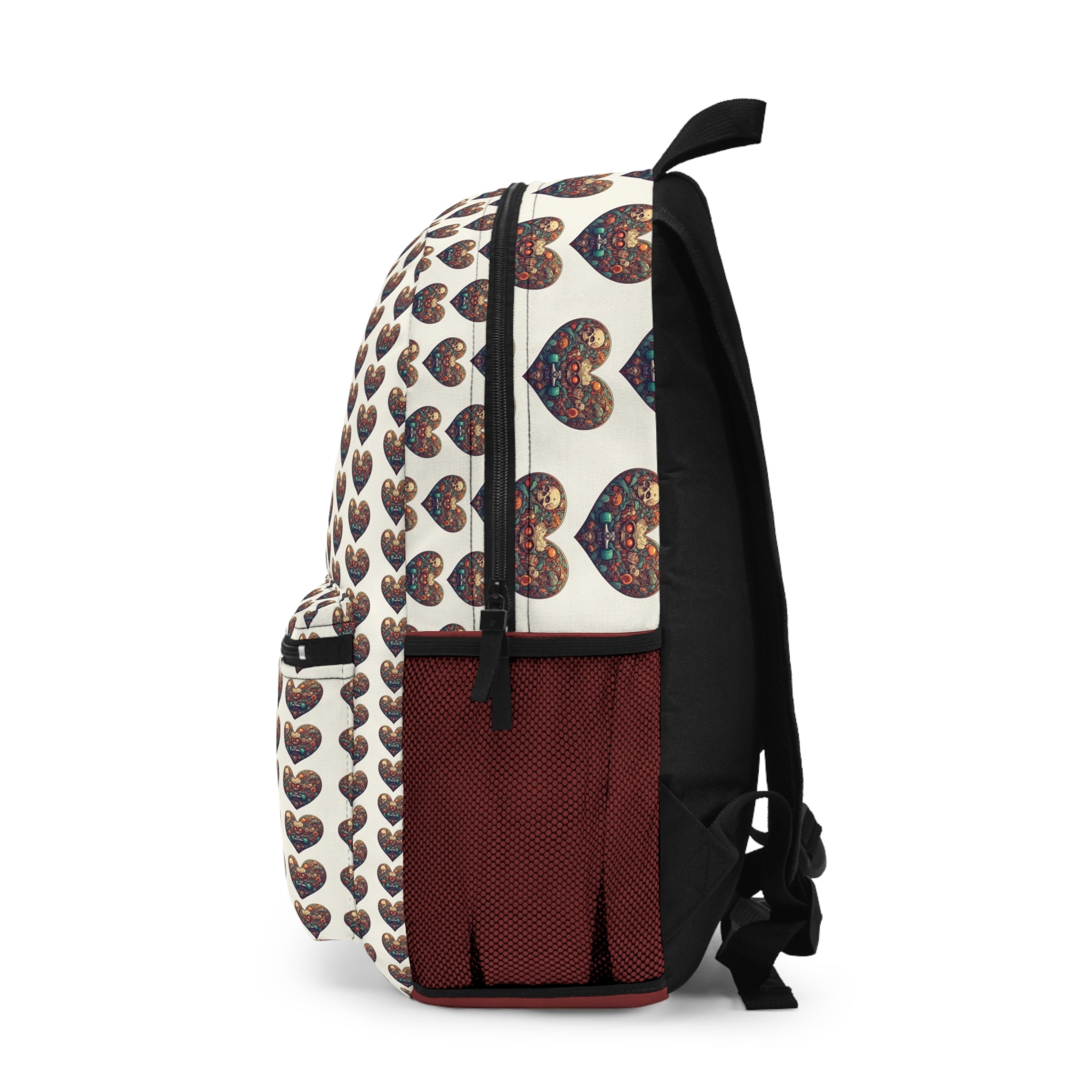 Skateboard Heart Backpack