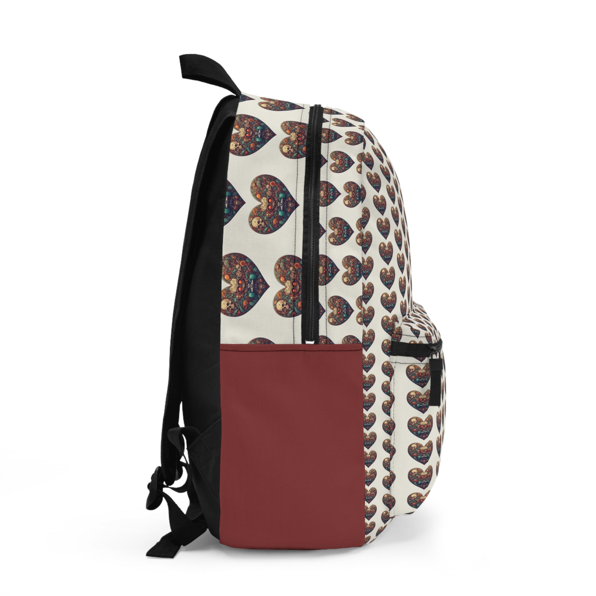 Skateboard Heart Backpack