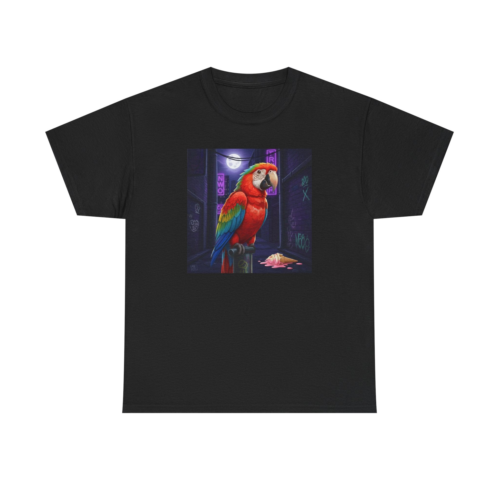 Parrot in an Alley Tee