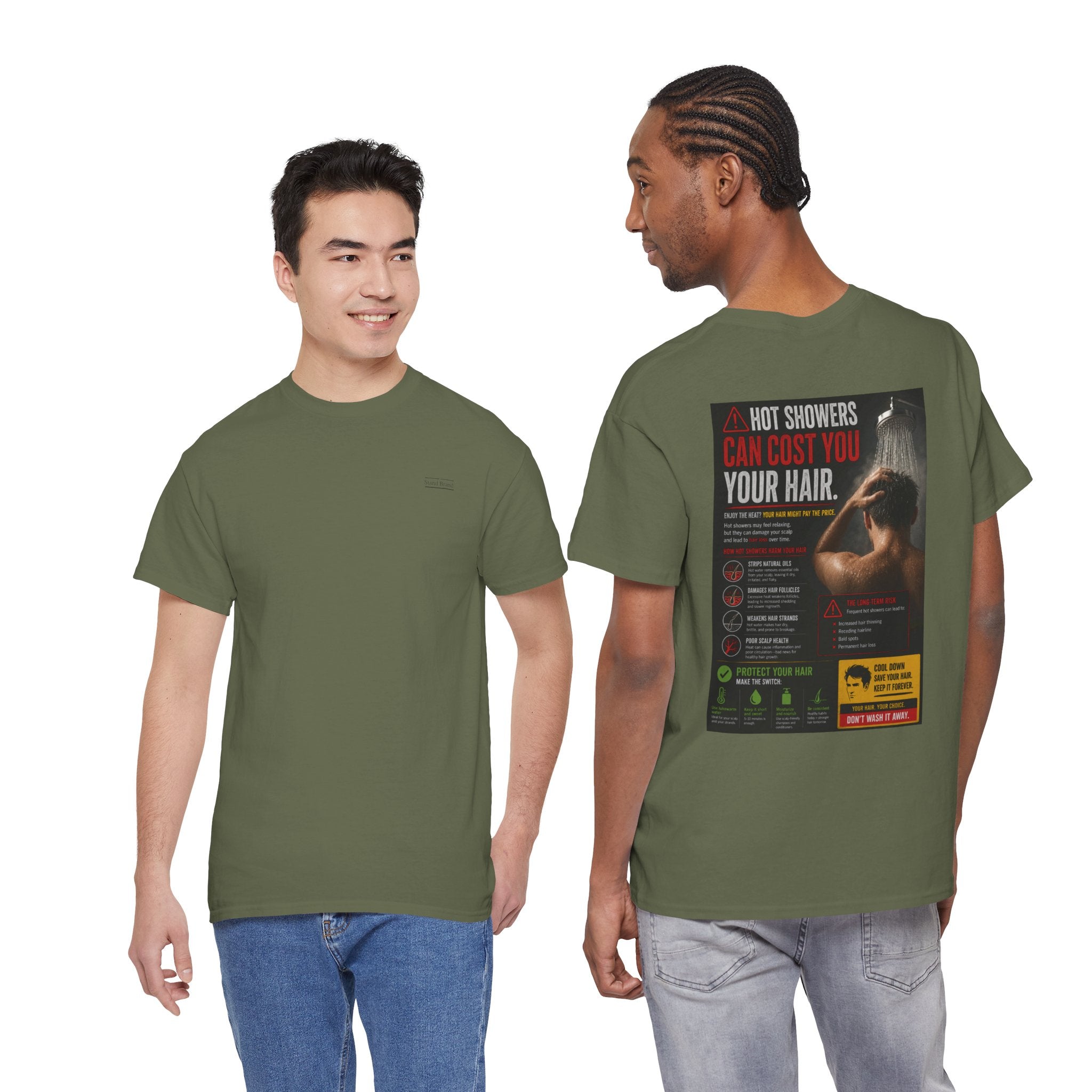 Hot Scalp Warning (black logo)