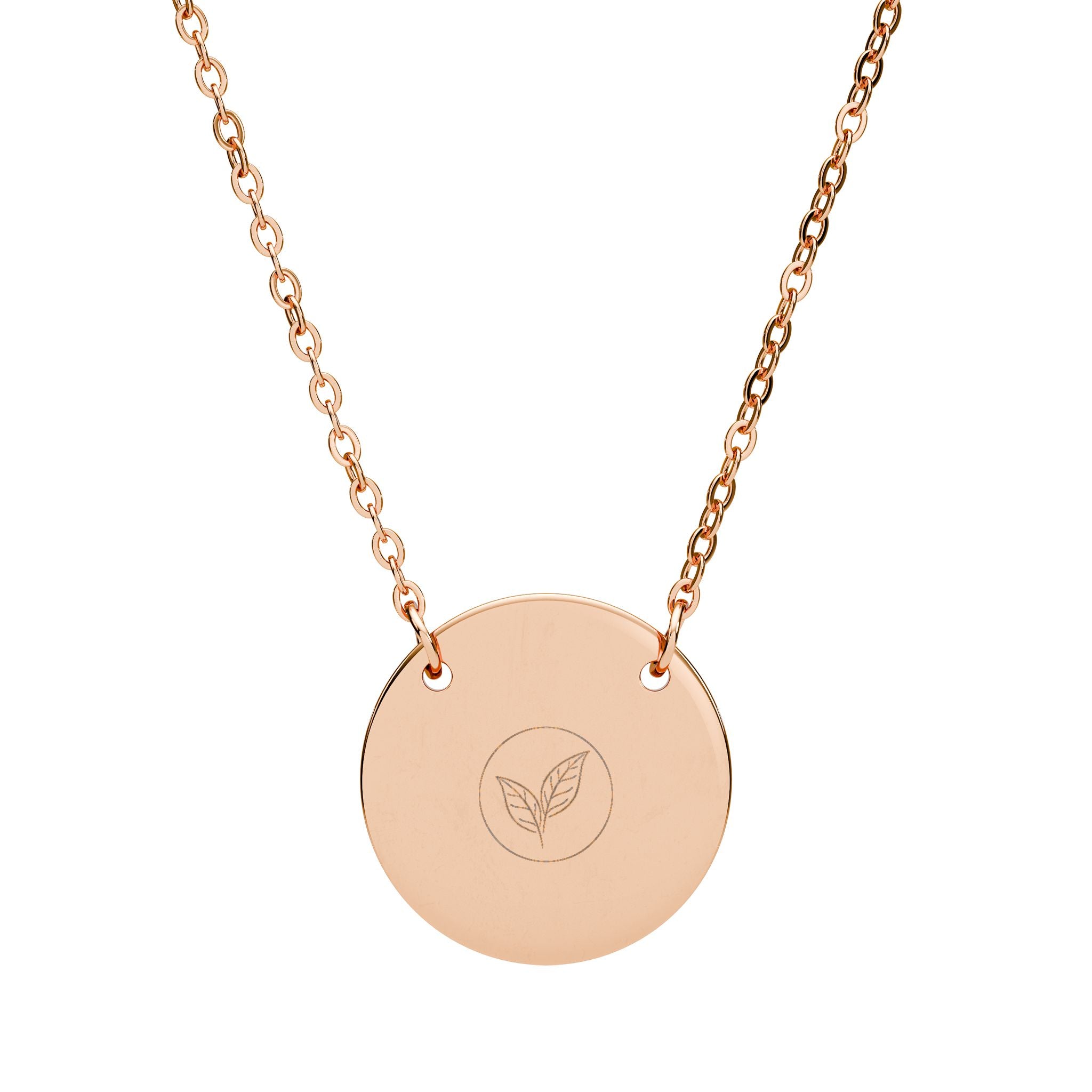 Circle Necklace (Engraving)