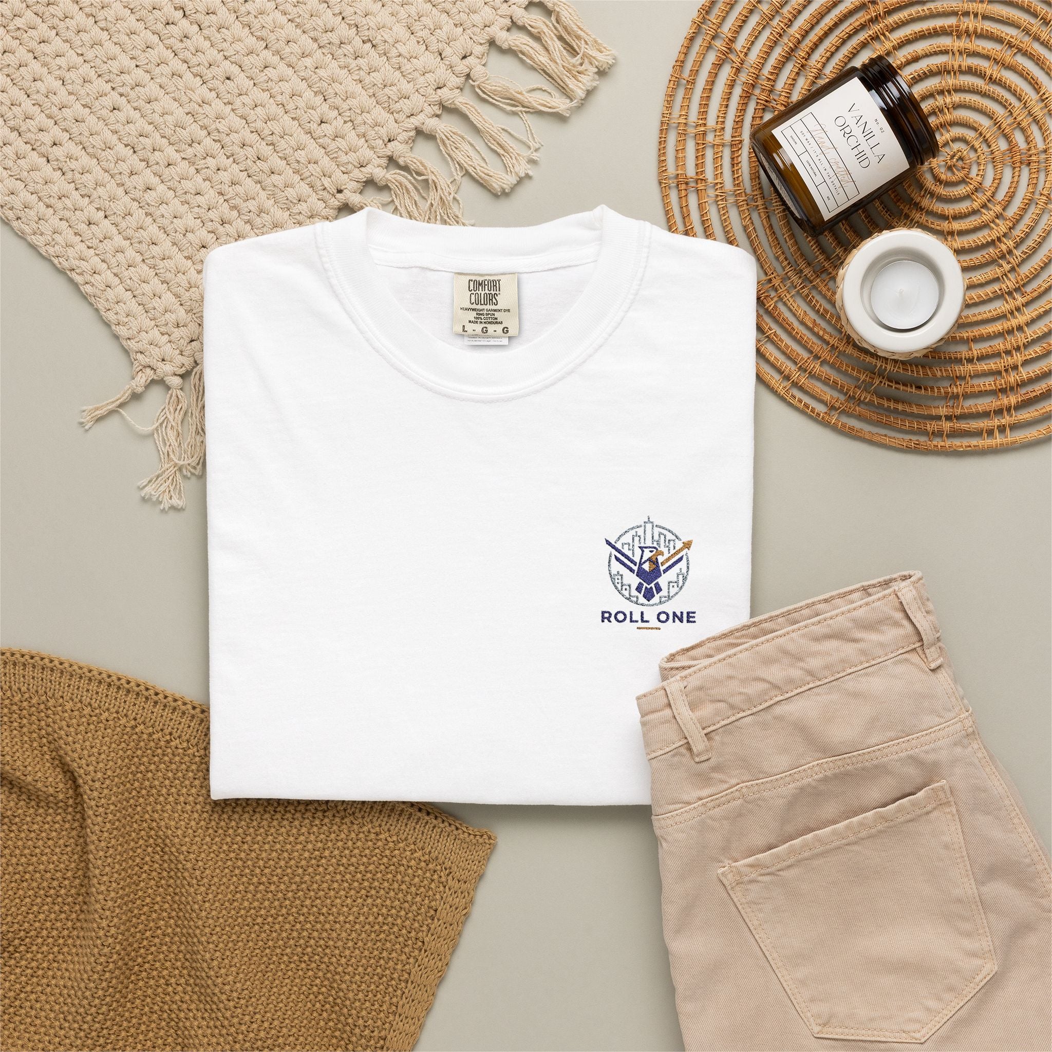 Roll One T-shirt (Embroidered)