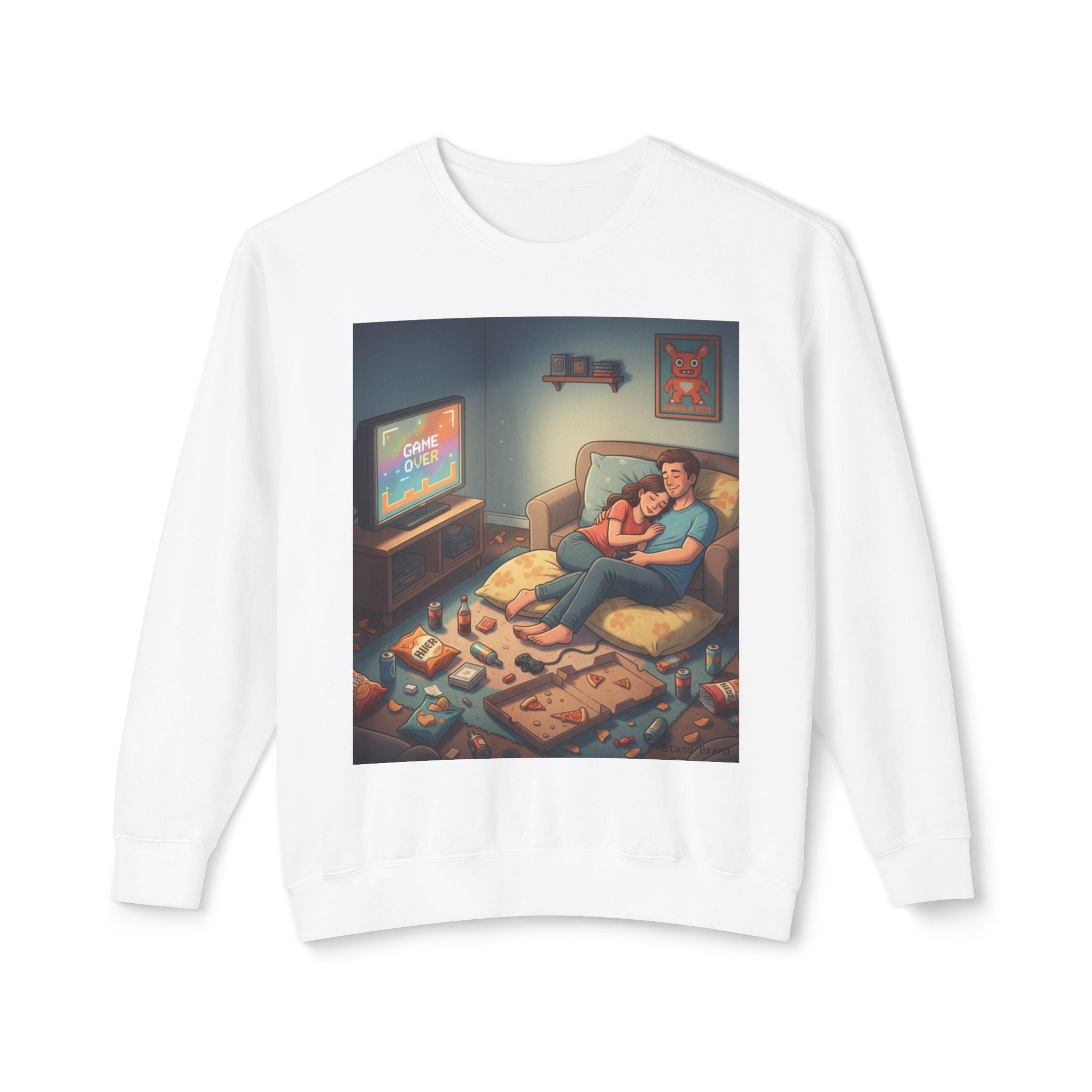Gamer Couple Crewneck Sweatshirt
